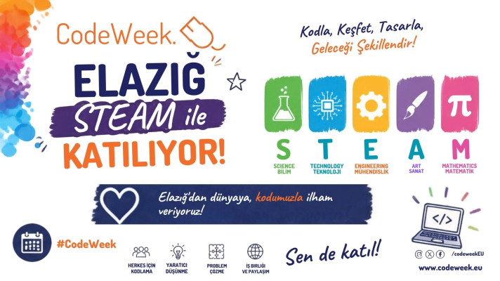 Elazığ Kodluyor:STEAM ve Kodlama İle Geleceğe Adım